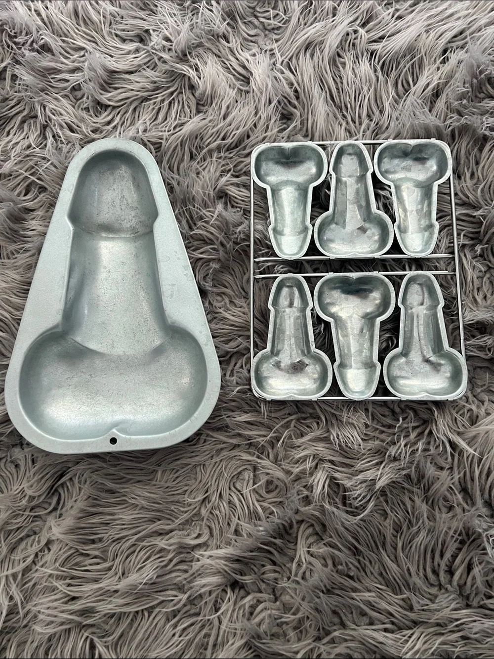 Silver Novelty Cake Pan Set - Home Party Supplies